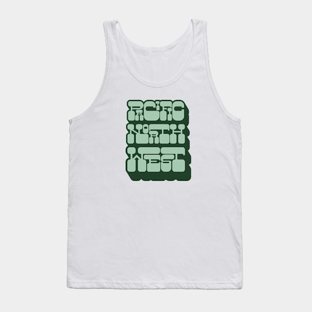 Pacific Northwest Tank Top by happysquatch